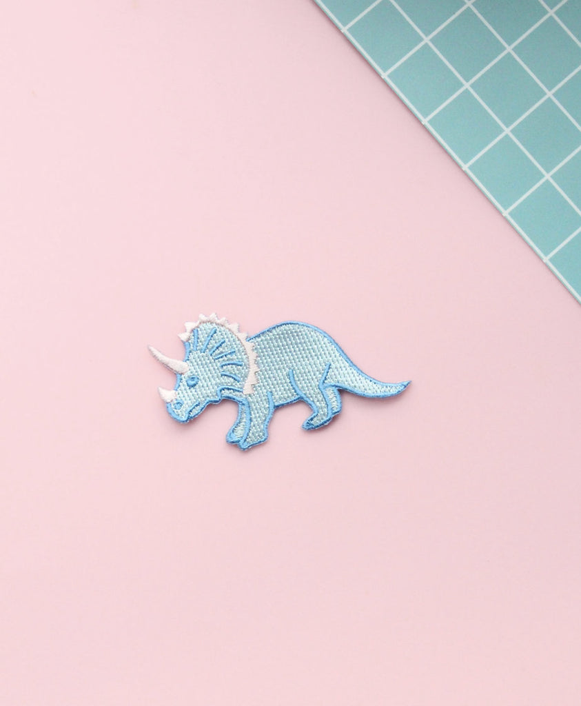 Malicieuse - Patch Thermocollant Triceratops