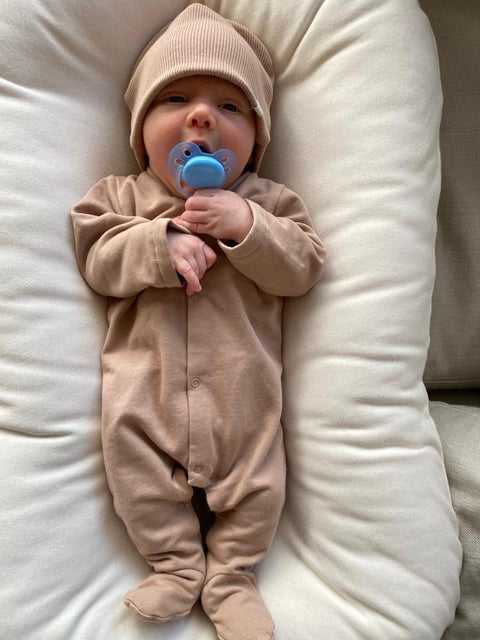 A BABY BRAND - Pyjama bébé Rose Nude
