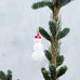 Décoration à suspendre Bonhomme de Neige