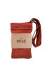 MILE - Collant Rétro à bretelles élastiques Rouge Lavastone